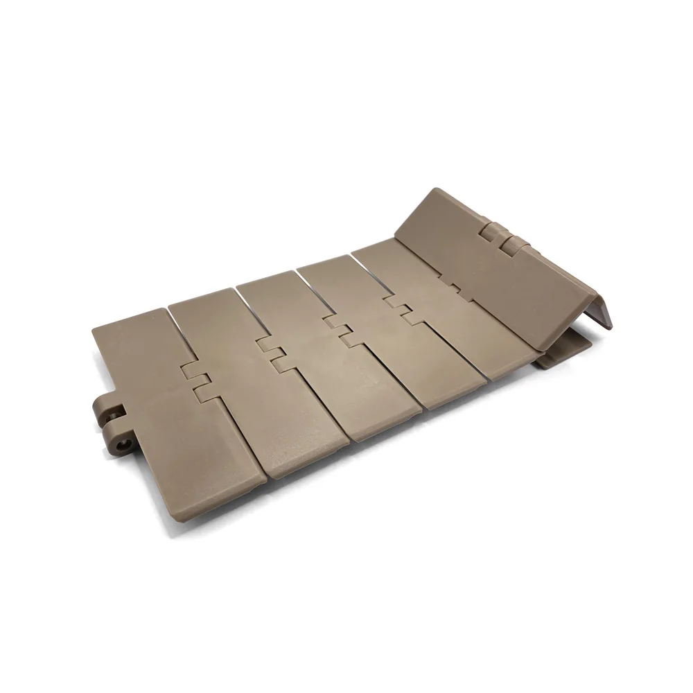 820-K450 conveying Fruit Vegetable Meat industry Har2400 Series flush grid plastic modular conveyor belt