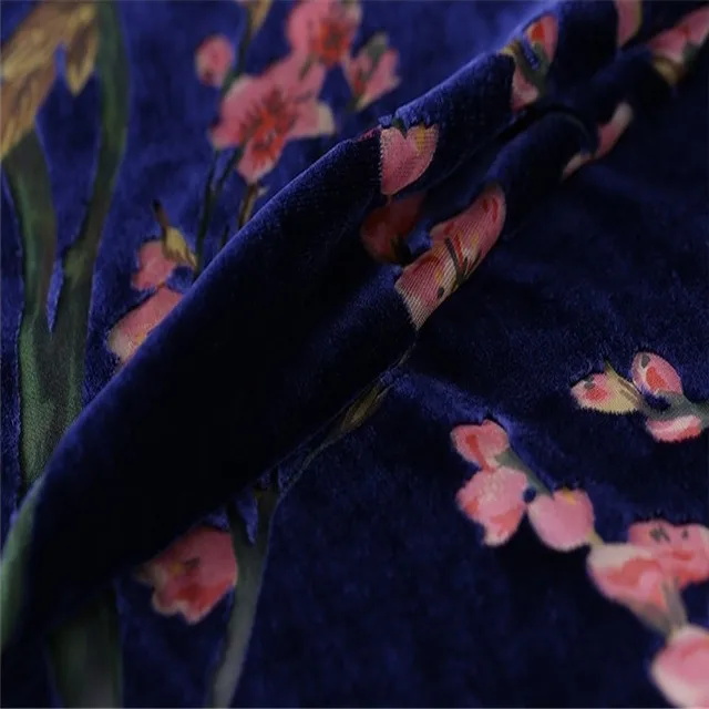 В наличии популярная комфортная шелковая бархатная ткань 8 момме 114 см бархатная шелковая Опаловая ткань для женских платьев