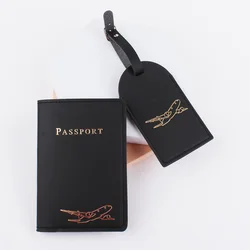 Boshiho Fashion 2021 Custom Slim Hot Sale Gift Set PU Leather Protector Passport Mobile And Credit Card Holder Cover