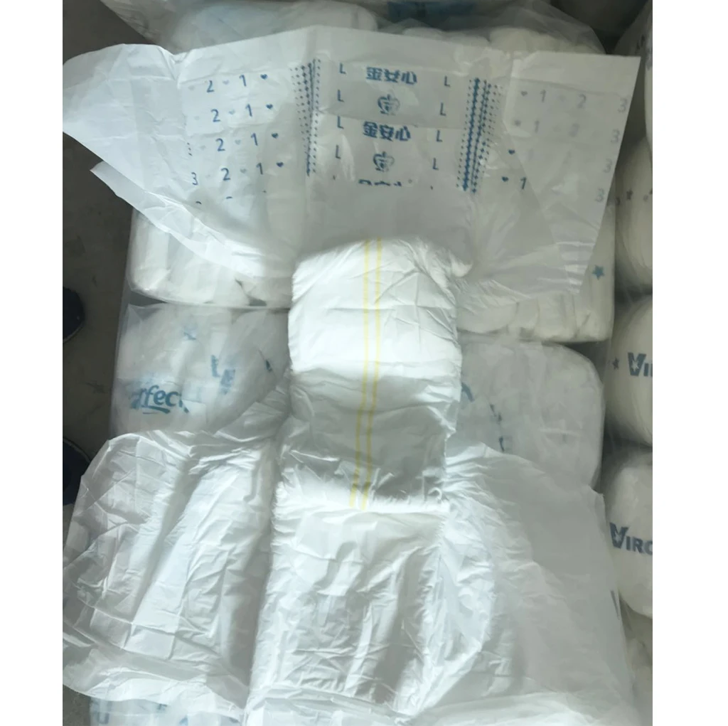 PE Adult Disposable factory Diapers rejected grade diapers Adult for old men