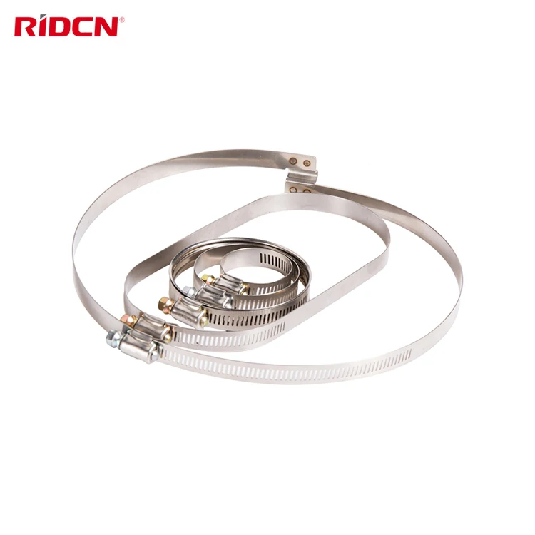 Customized 1/2 Inch Clamps Stainless Steel Hose & Worm Gear Clamp