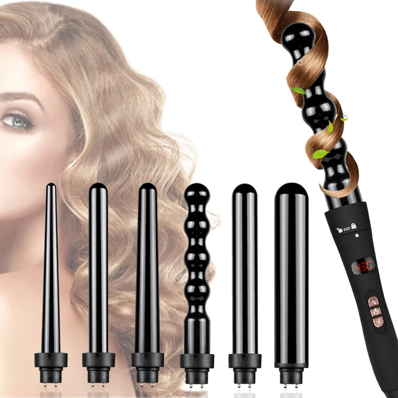 Private label hair curler flat iron OEM  factory  custom hair curler set