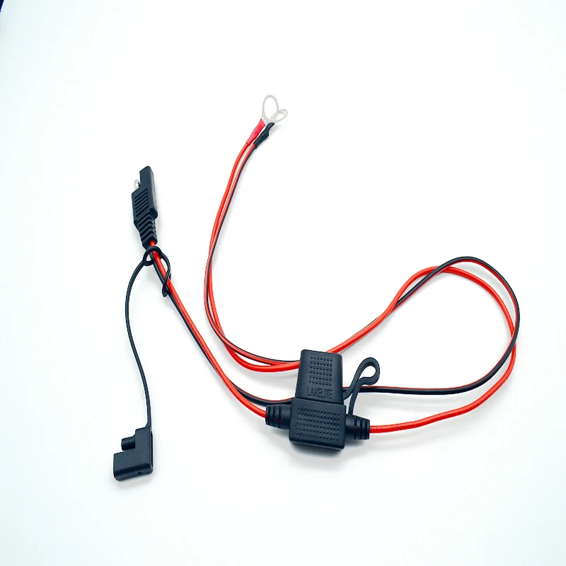 Triumph Cable Factory 12V Motorcycle SAE to USB Phone GPS Charger Cable Adapter Fuse Waterproof