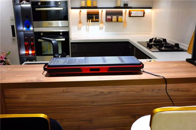 2023 New carbon fiber heating BBQ grill with dismountable oil collector