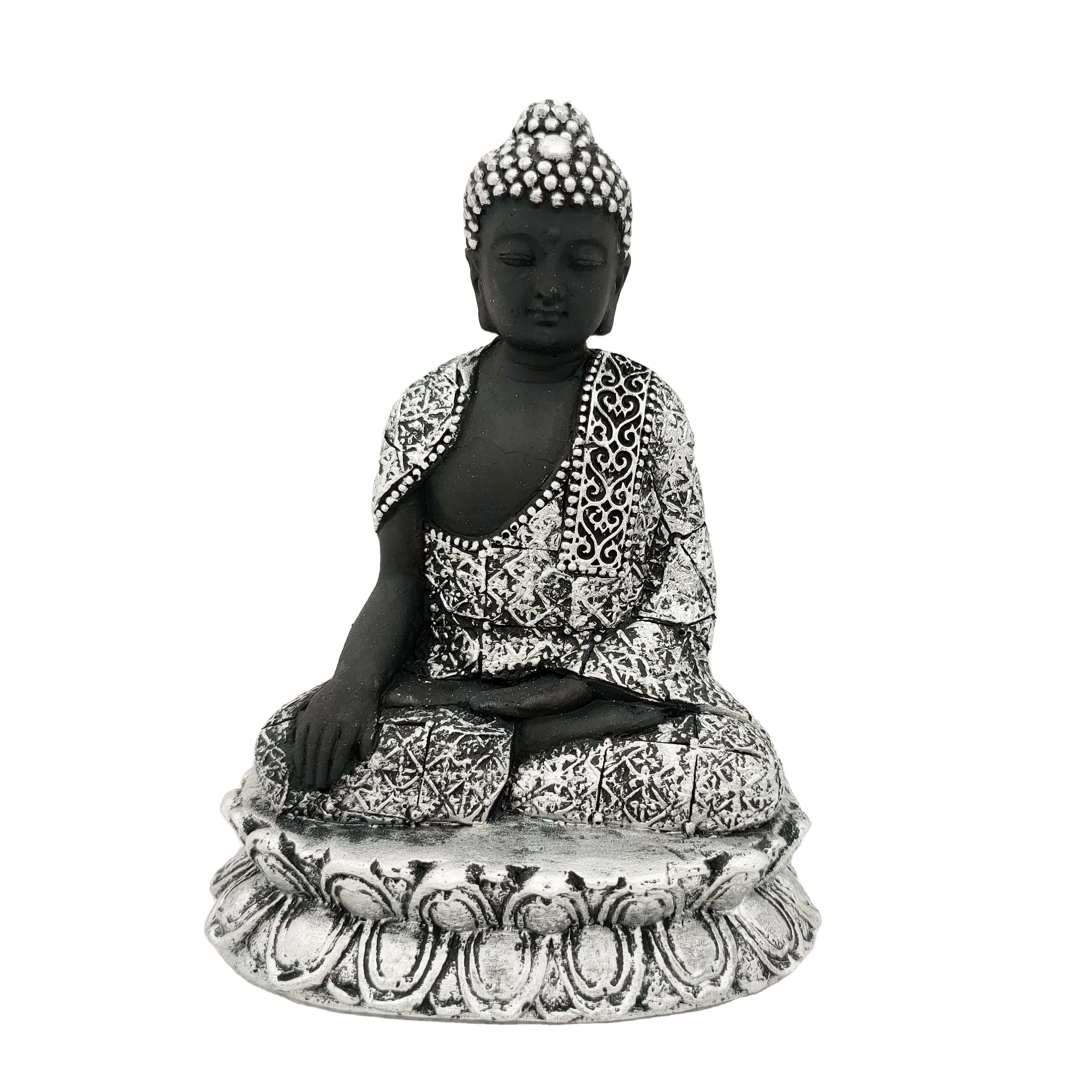 Customized Temple and Garden Decoration Natural concrete Stone Buddha brass made fine quality sculpture for home