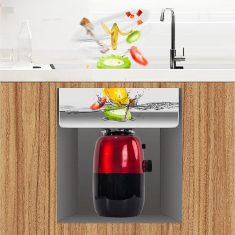 Electric Stainless Steel Kitchen Waste Disposer for Household Food Garbage Recycling Powerful Garbage Disposal Grinder