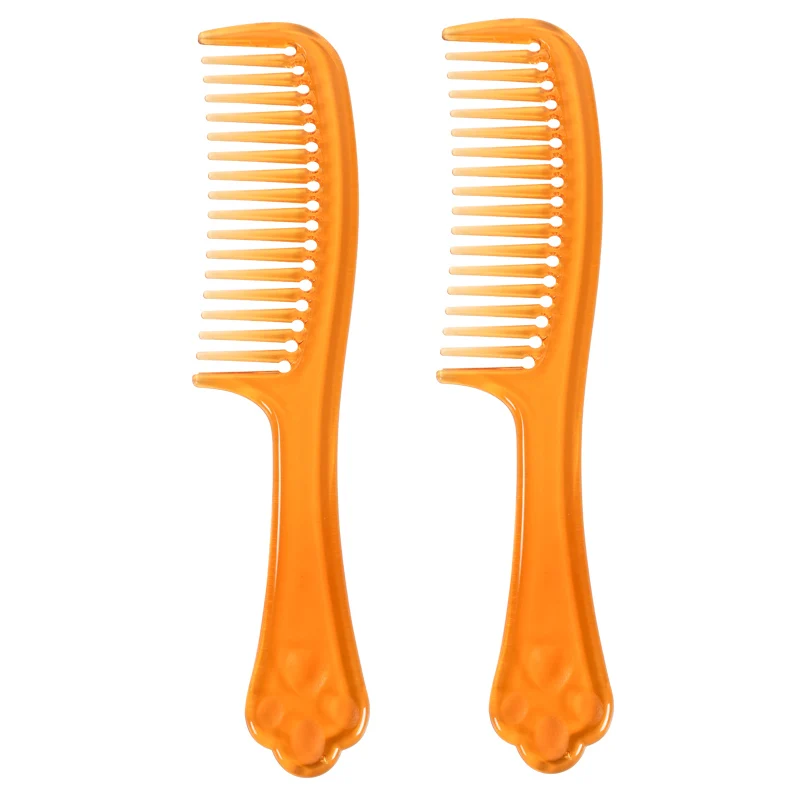 Private label Wide Tooth Combs Pressing Detangle Brushes Brush And Detangling Hair Wholesale Beauty  For Barber