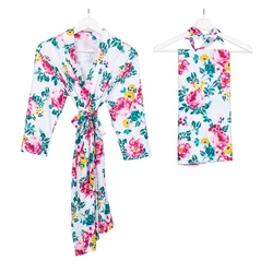 Комплект из 3 предметов-очень большая ночная рубашка для кормящих мам с повязкой на голову