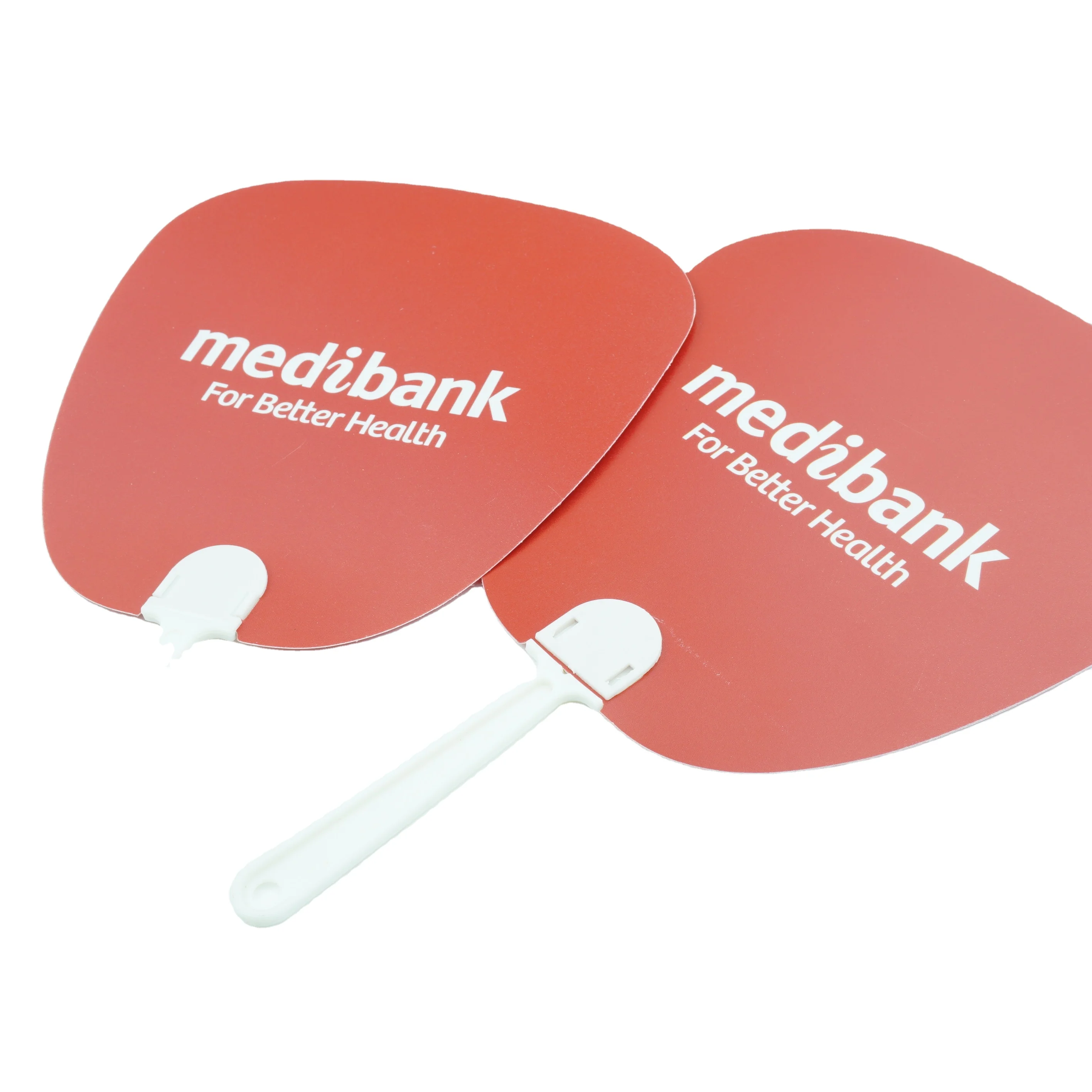 China Custom Made Hot Sell Customized Plastic Pp/Pvc Hand Fan For Promotion Gifts