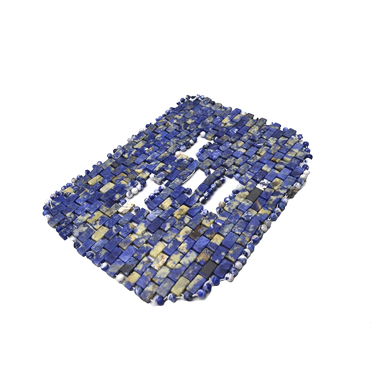 Natural Blue Dot Stone Facial Mask Jade Sleep Eye Facial Mask Anti-Aging Hot or Cold Therapy  Facial Skin Care Tool