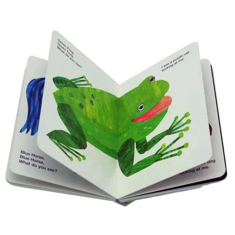 Hardcover Book Printing Children Hardcover Case Card Board Education Book Kids Books