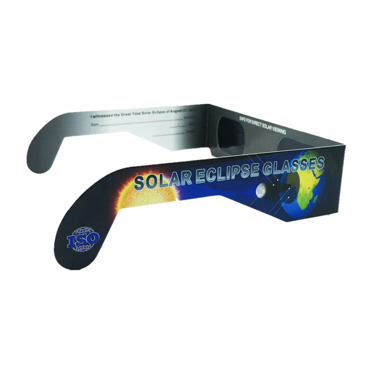 
Eclipse Glasses - ISO and CE Certified Safe Solar Eclipse Shades Viewer and Filters 