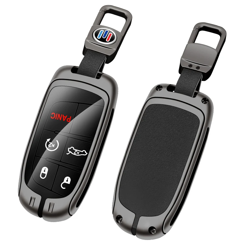 Car Logo Hot Sales Remote Key Case Cover Bag for Jeep Commander Grand WK2 KL BU MP Dodge Chrysler 200 300C Protect Accessories
