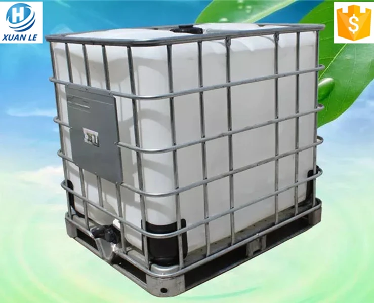 Wholesale Food Grade LLDPE ibc plastic tank 1000l for water with steel cages