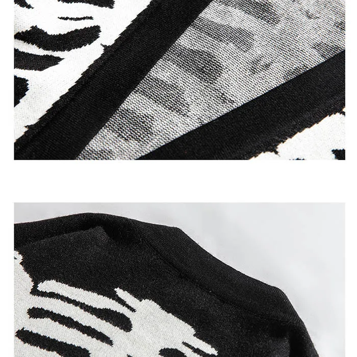 custom black plus size crochet knitted cotton autumn cardigan cashmere sweater