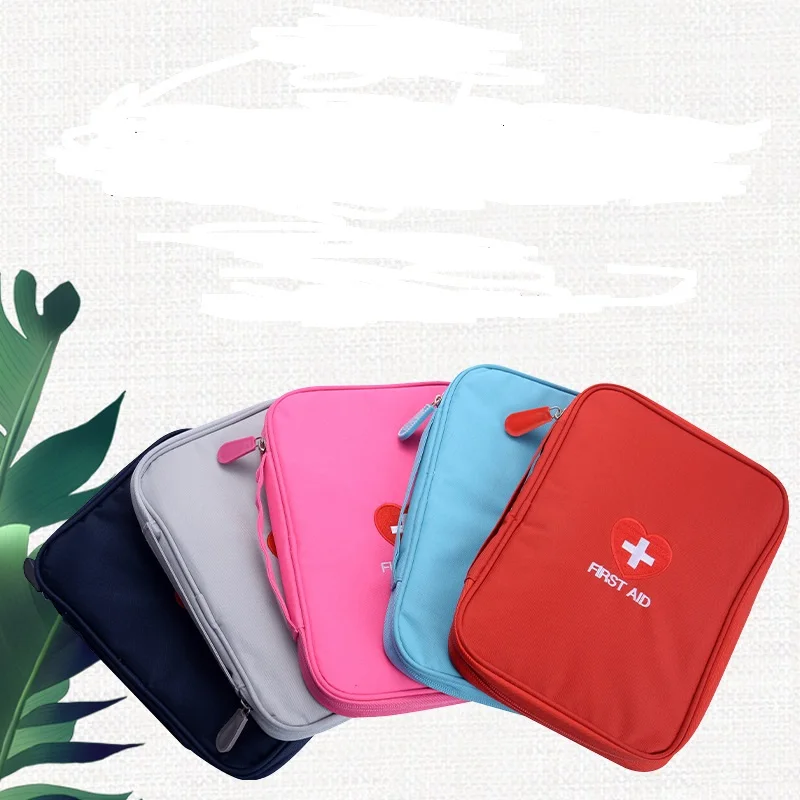 Wholesale High Quality Zipper Portable First Aid Kit Set With Accessories For Driving Traveling Outdoor Home Using