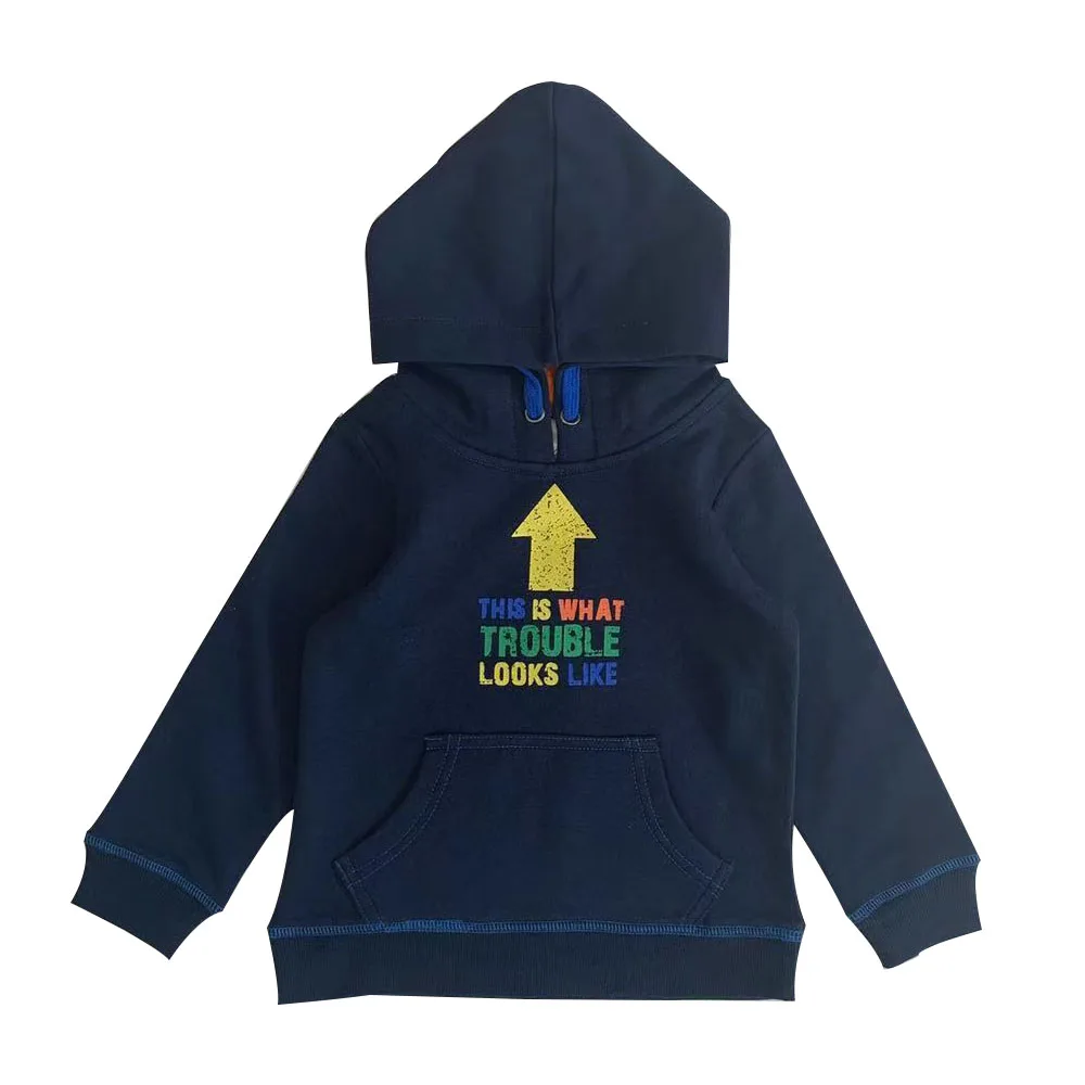 
Wholesale baby boy fashion fleece hoodie 