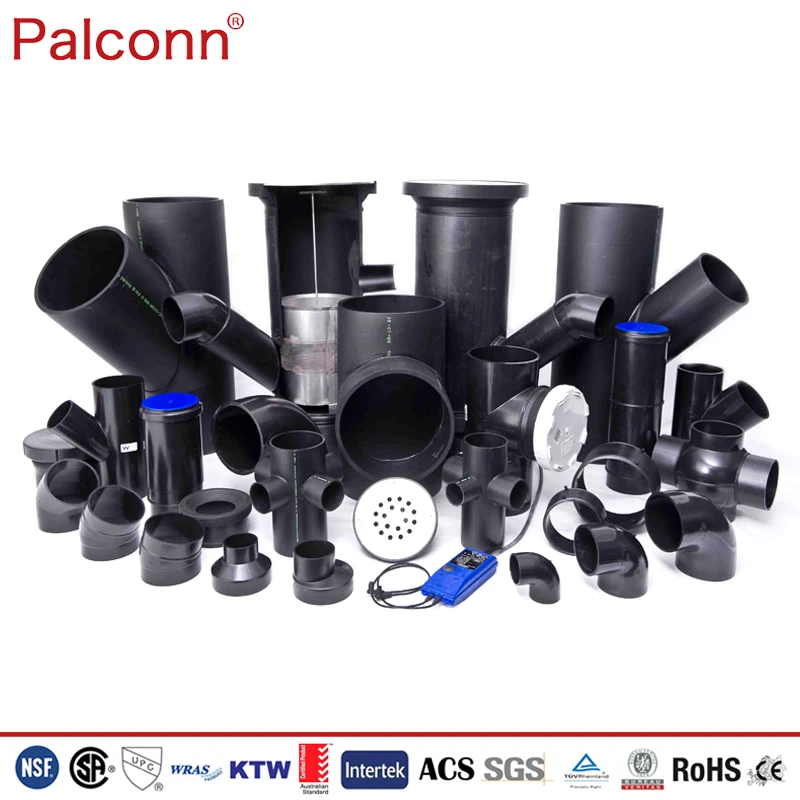 CE Сертифицированный HDPE фитинг гнездо с наружной резьбой локоть