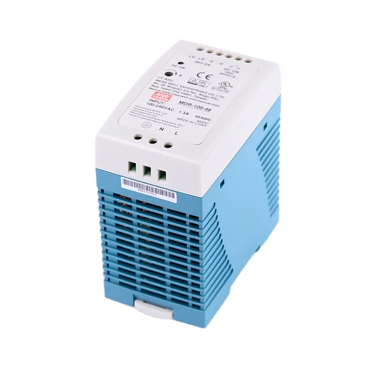 MDR-100-12 Mean Well 12V 100W Single Output Industrial DIN Rail MDR-100-12V/24V/48V Switching Power Supply