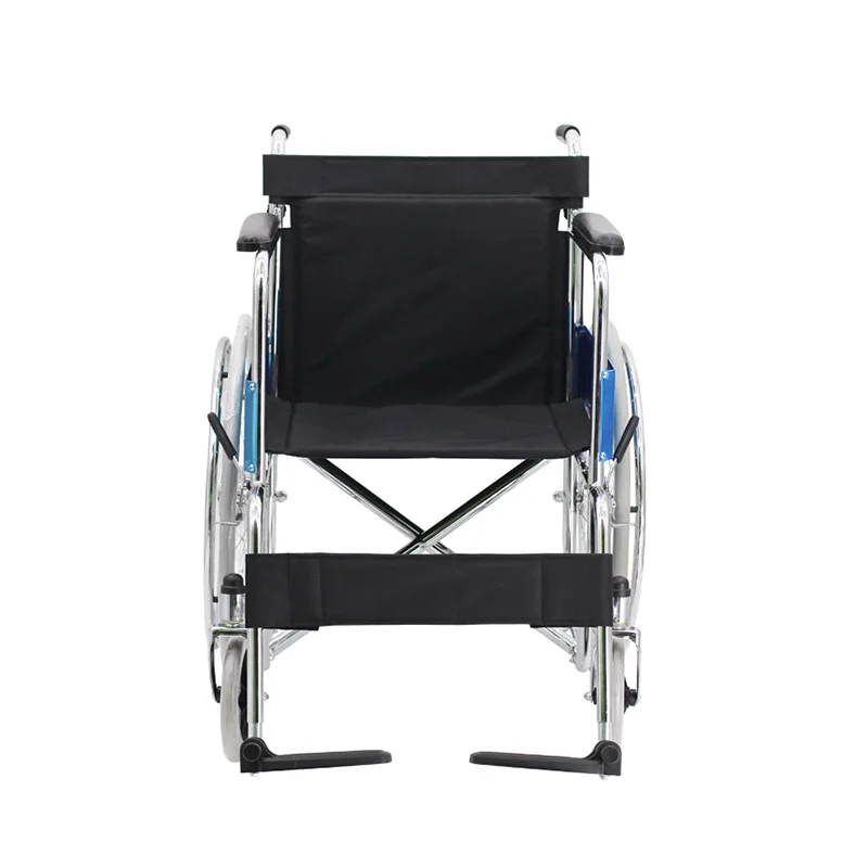 Cheap Price Factory sale 809 steel wheelchair manual  lightweight folding wheelchair Price