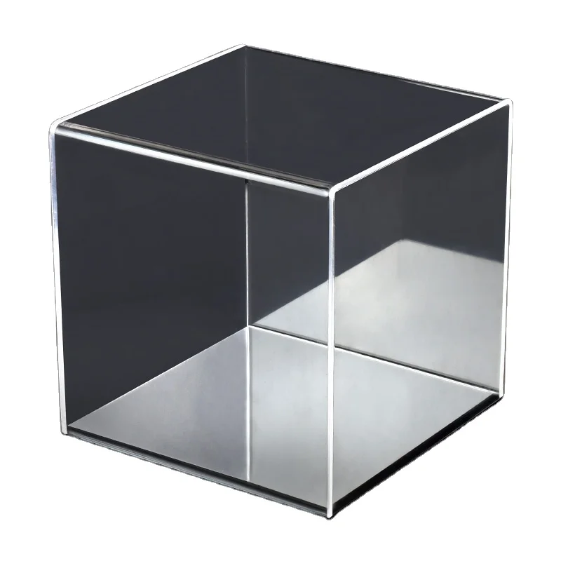 Custom clear Acrylic Display Case for Transparent Handmade Gundam Model Car