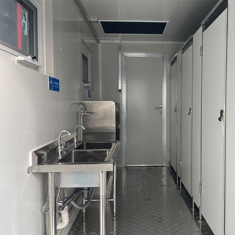 sports complex prefab disabled toilet public prefabricated prefab  mould outdoor portable mobile toilets