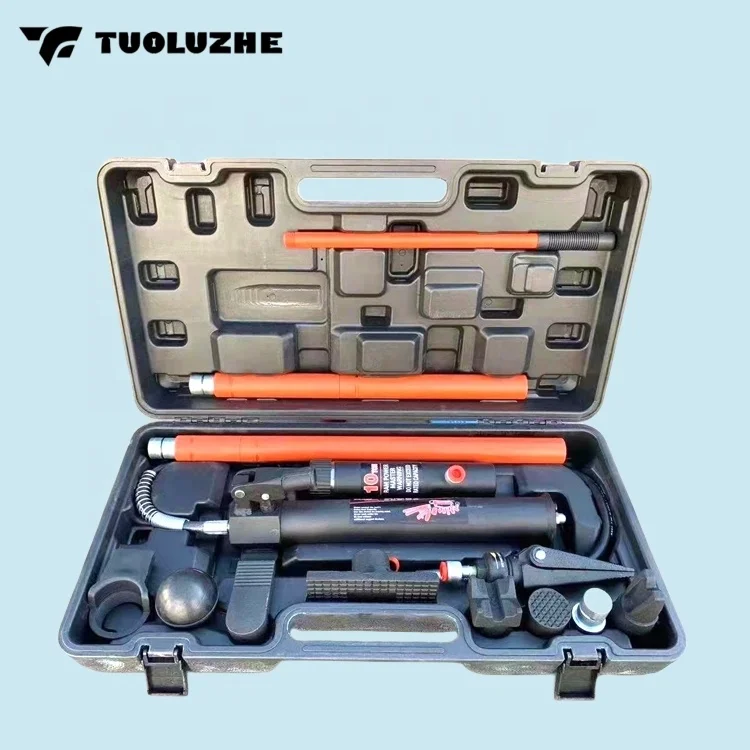 10 ton separated hydraulic jack for automotive sheet metal repair car body jack kit