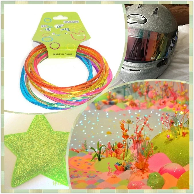 Ready to ship bulk/wholsale eco-friendly aluminum glitter for plastic injection/Color Masterbatch