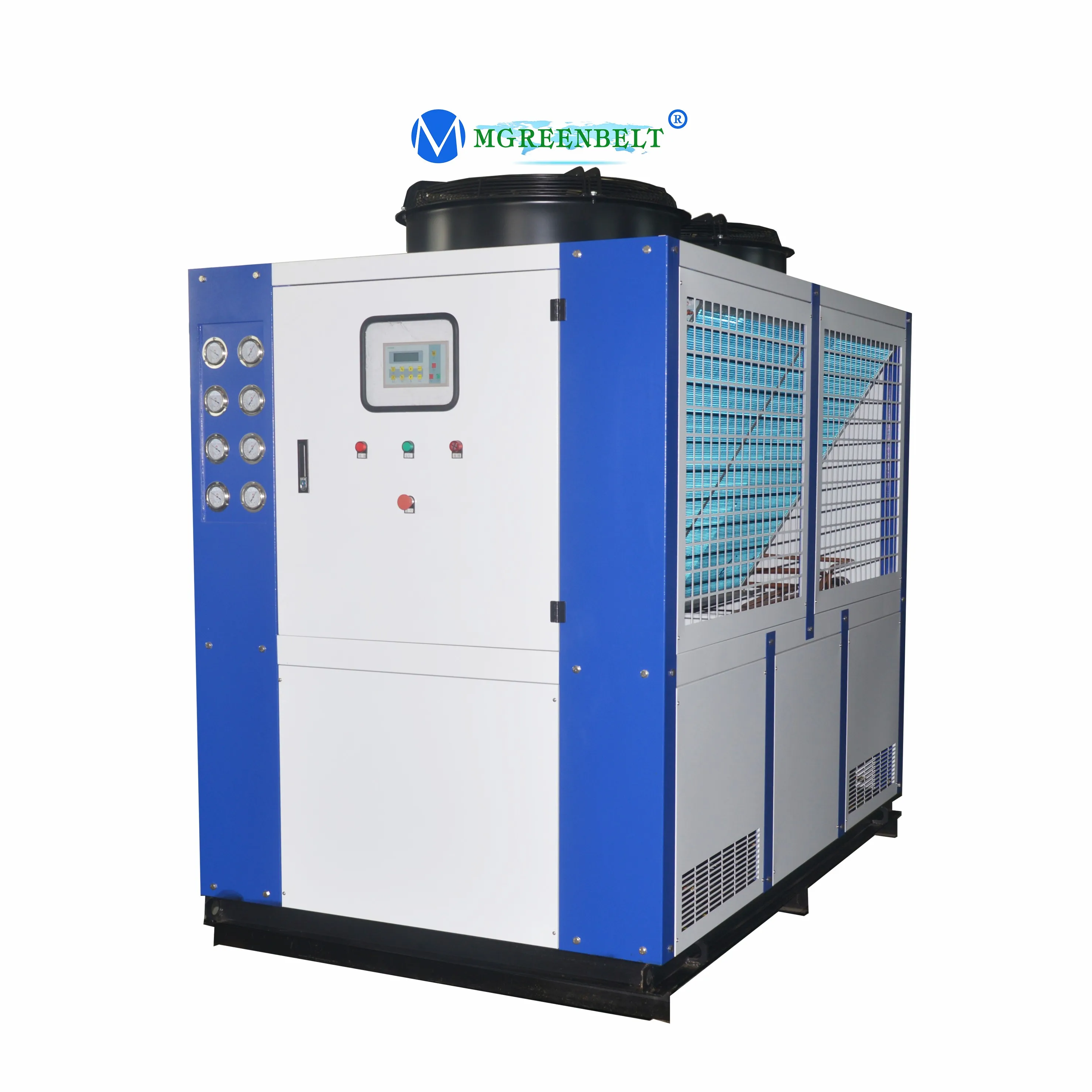 Industrial /Commercial Water cooling machine 30 tons Four Circuit 100kW Air cooled water chiller