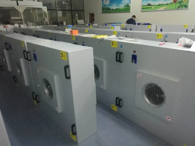 
FFU fan filter hepa unit design with high efficiency 99.99% hepa filter for manufacturing plant 