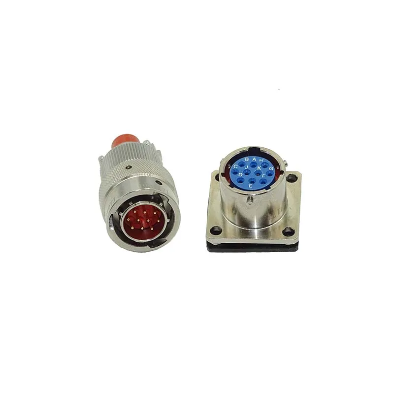 
Factory MIL-C-26482 Y50EX series Standard Electric Connector Aviation Socket Male Plug Aluminum Bayonet male and femal connector 