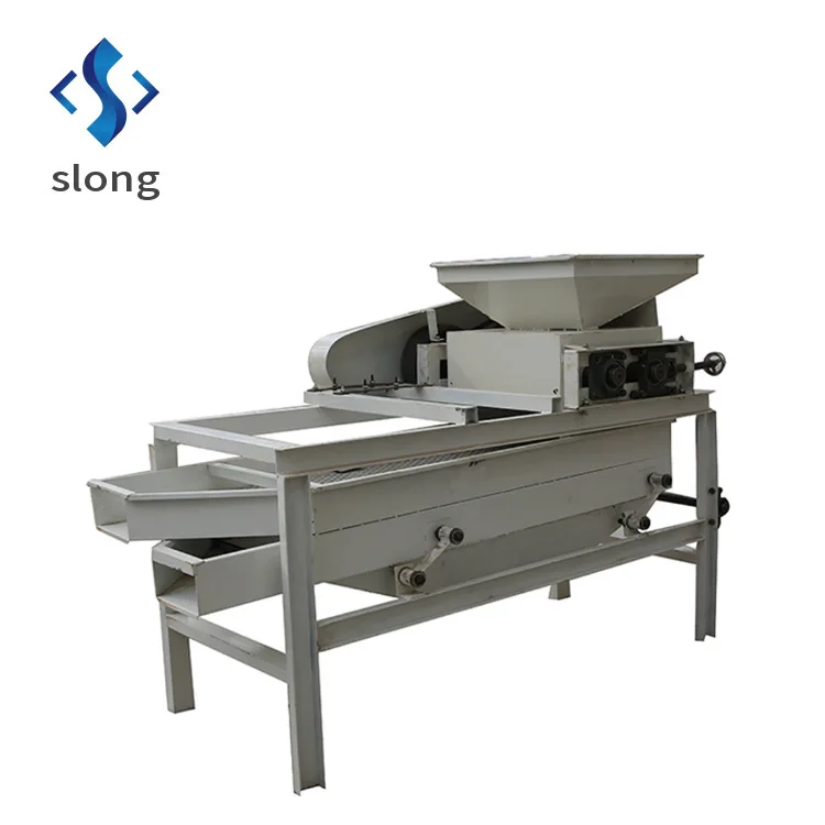 2021High speed cracking almonds machine almond cracking shelling machine almond sheller machine