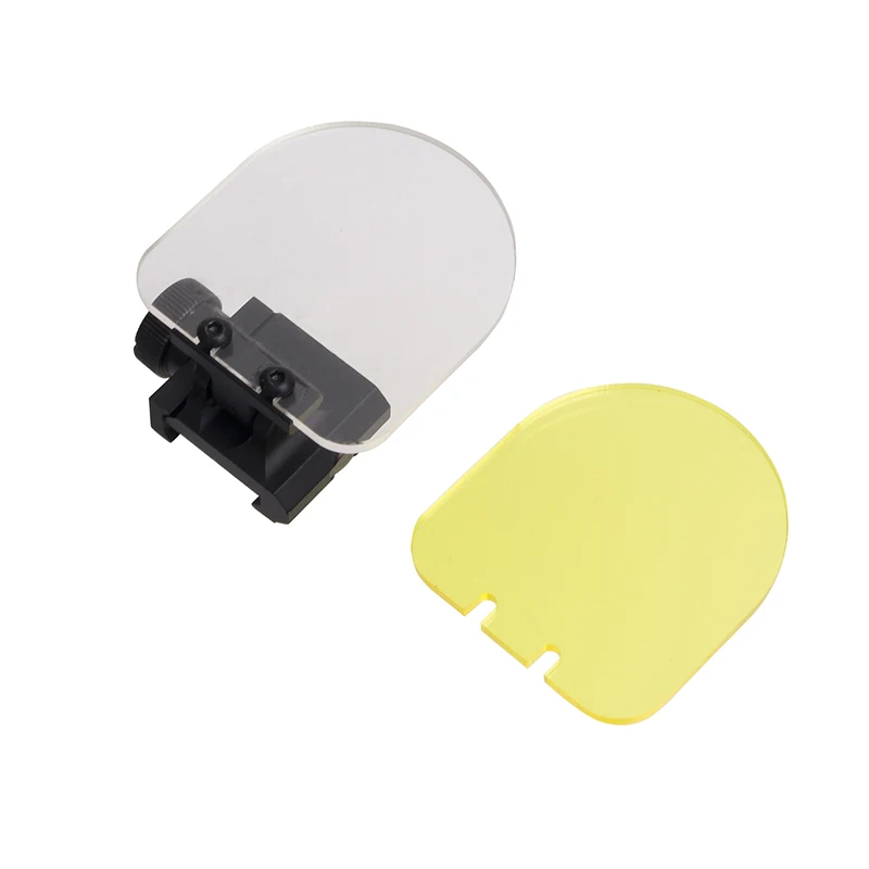 FOCUHUNTER Foldable Sight Scope Lens Screen Protector Shield Panel for Tactical Scope Red Dot Scope Optic Lens Protection