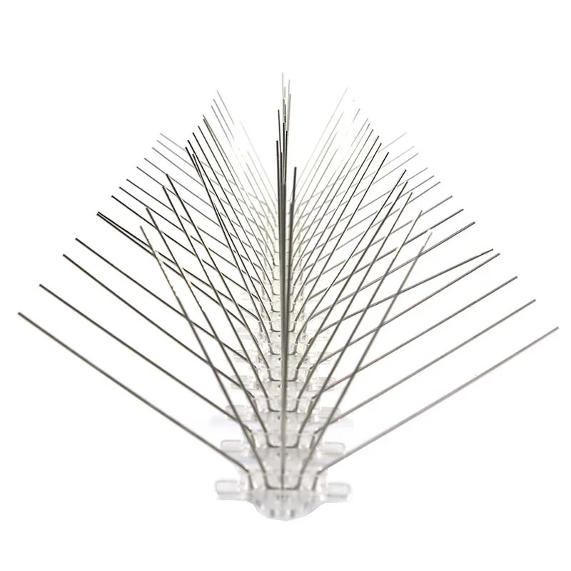 stainless steel hot sale pestrol bird spike polycarbonate tnl bird spikes stackable the bird thorn