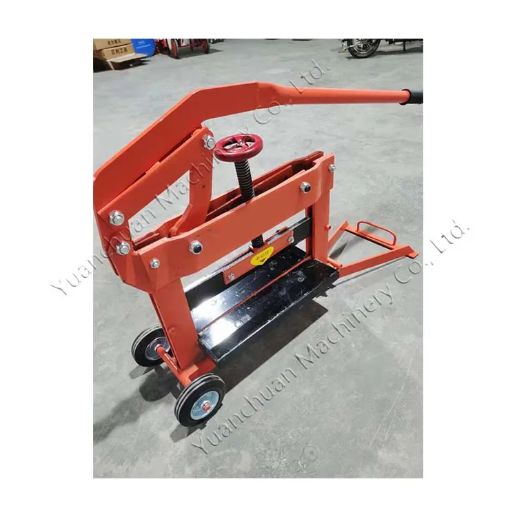 Manual Brick Cutting Machine Manual Hydraulic Spring Solid Rod Brick Press
