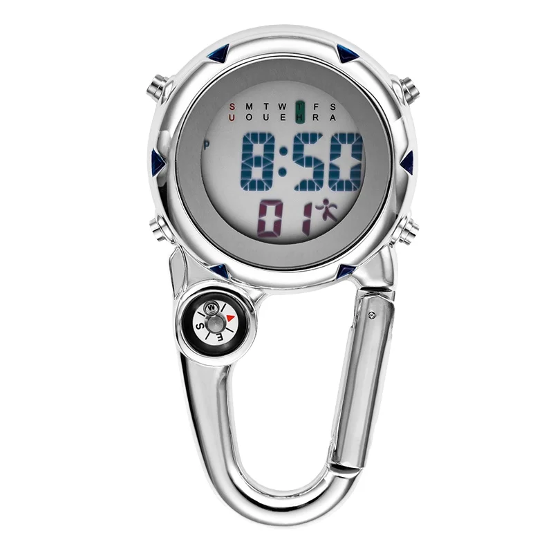 Custom Self-Developed Stainless Steel Sports Watch Waterproof Digital 12/24-Hour Timing Clock System for Nurses