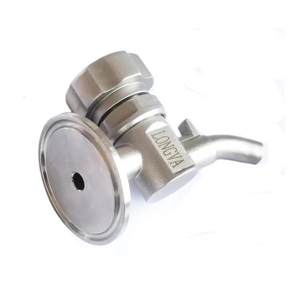 Stainless Steel Brewtech Sanitary Aseptic Tri Clamped Wine Beer Defoamer Sampling Valve