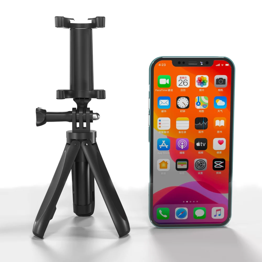 Starbea вращающийся на 360 градусов Регулируемый универсальный ручной настольный мини-штатив для телефона Подставка для фотографического освещения