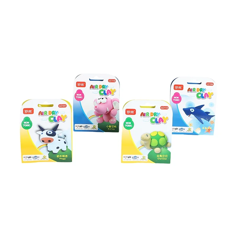 Loufor  Modeling clay super light clay for Kids High Quality Soft Dry Polymer Clay