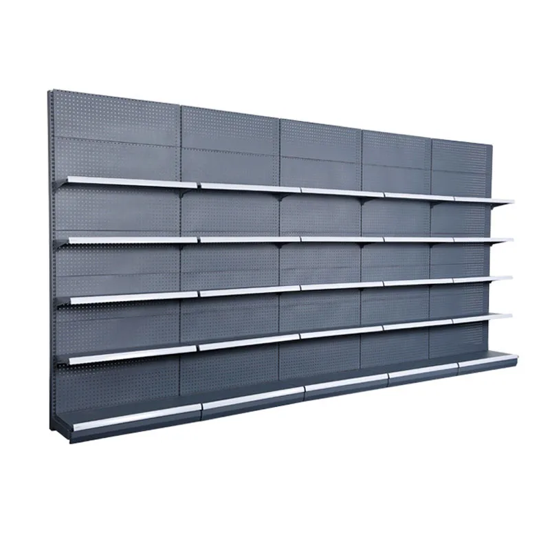 2024 Hot Selling Heda Shelves Gondola Shelving Single Side Racks Supermarket Shelf