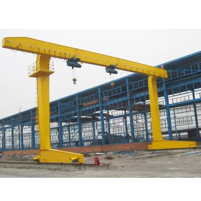 10t 15t 20t 30t gantry overhead crane mobile rail mounted electric hoist lifting mh gantry crane with cable