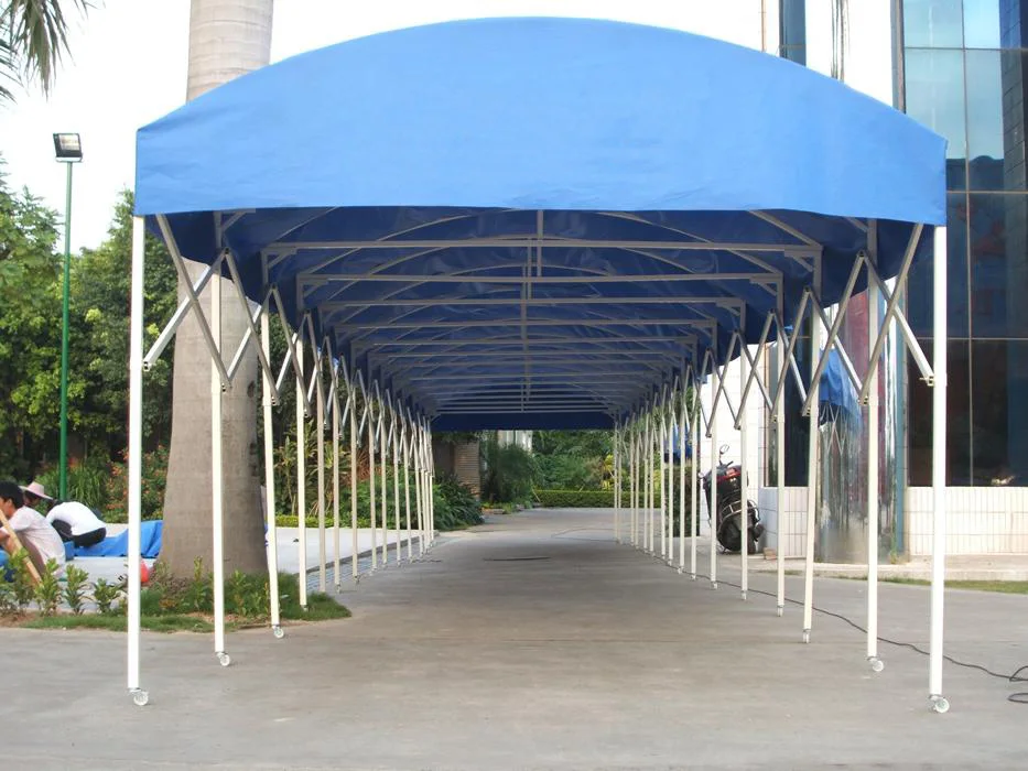 Movable car parking shelters