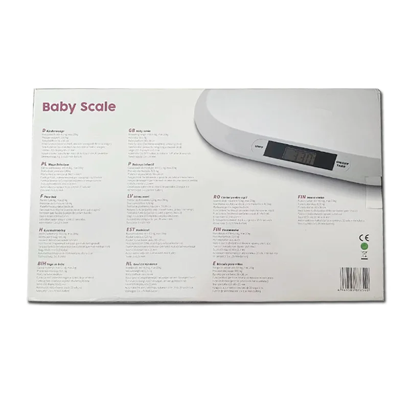 Factory wholesale oval baby scale LCD digital display baby scale
