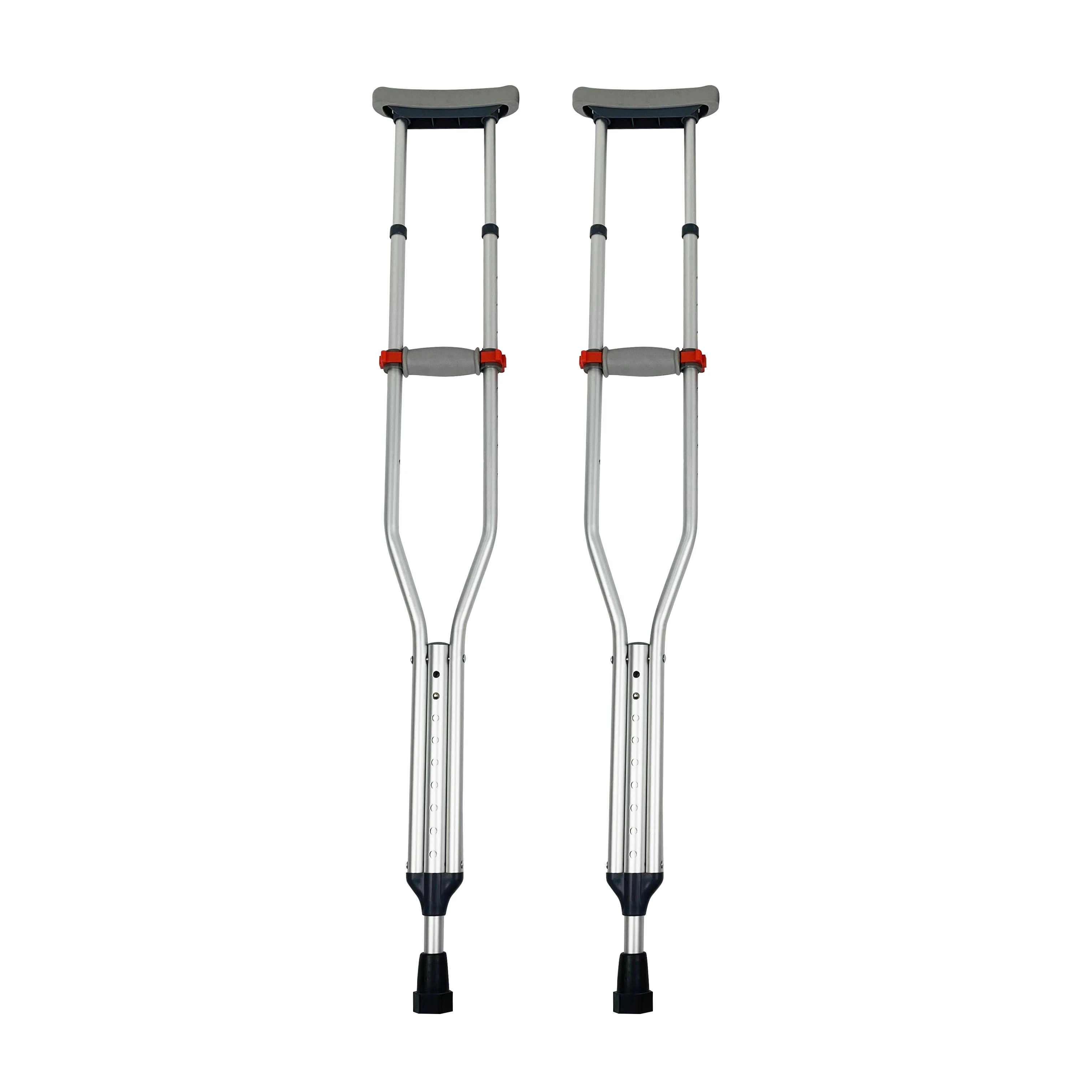 Elderly underarm medical crutches underarm aluminum alloy disabled crutches shock-absorbing and comfortable armpit crutches