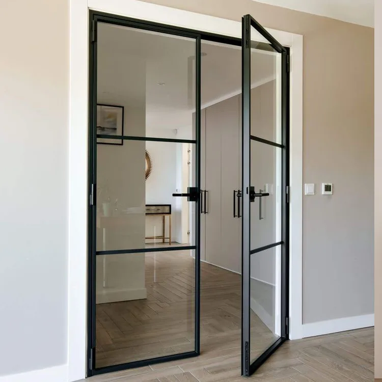 Canada  High quality  Heat Thermal Insulation aluminum Frame swing door for Commercial Building