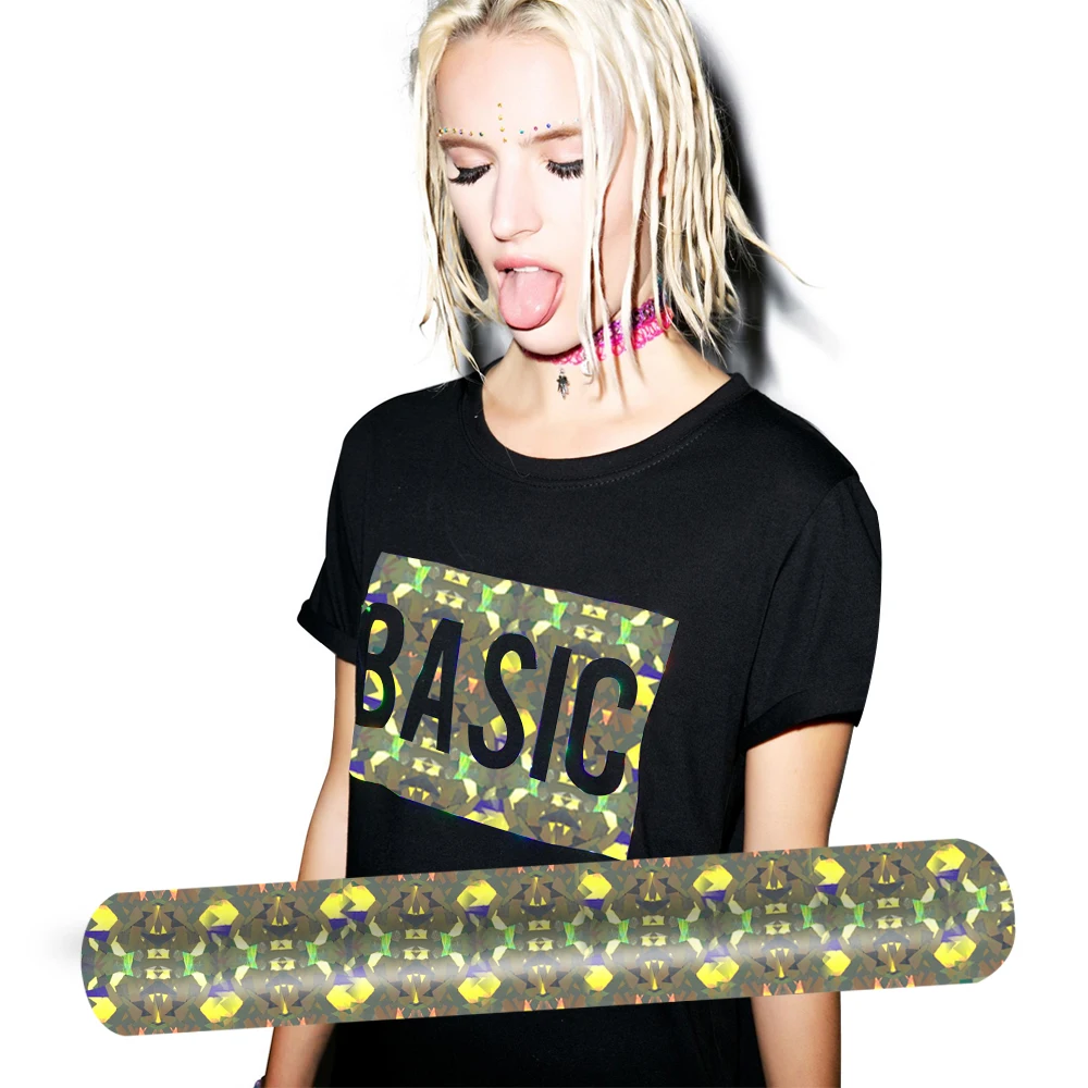 Heat Press Silver Diamond Holofoil Hologram Foil Transfer Film