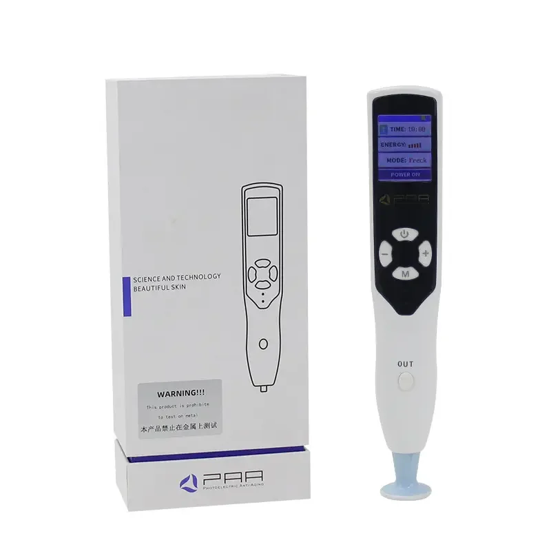Handheld 2 in 1 Cold Ozone Generator Pen Eye Jet Plasma Lift /laser Plasma Pen
