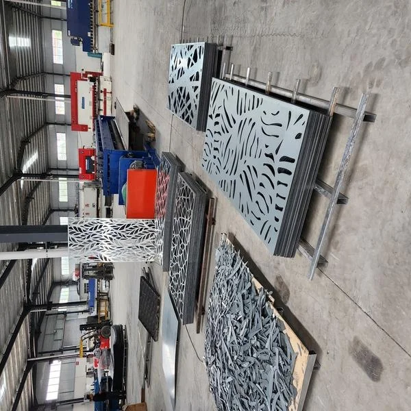 Laser Cut Partition Panel  Cnc Laser Cut Metal Screen  Laser Cut Fence Panel