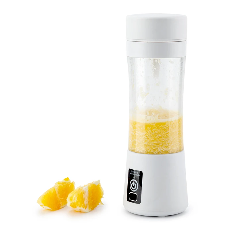 OEM Portable 6 Blades Juicer Cup 25W Powerful Rechargeable Battery Juice Blender Electric Fruit Mixer