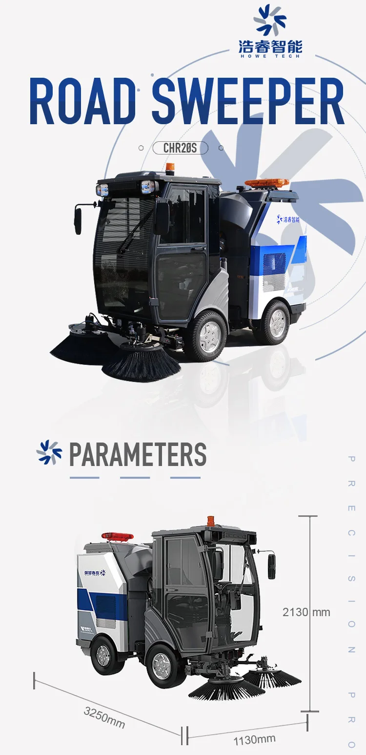 Durable Using  street sweeper electric sweeping machine Snow sweeper